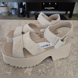 UGG Womens New Heights Ankle Strap Sandals .( Size 8 )